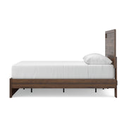 Janfyn Brown Queen Panel Bed with Storage - PCB1010B4