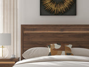 Janfyn Brown Queen Panel Bed with Storage - PCB1010B4