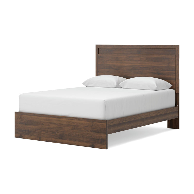 Janfyn Brown Queen Panel Bed with Storage - PCB1010B4