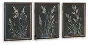 Janisburg Black/White/Brown Wall Art (Set of 3) - A8000561