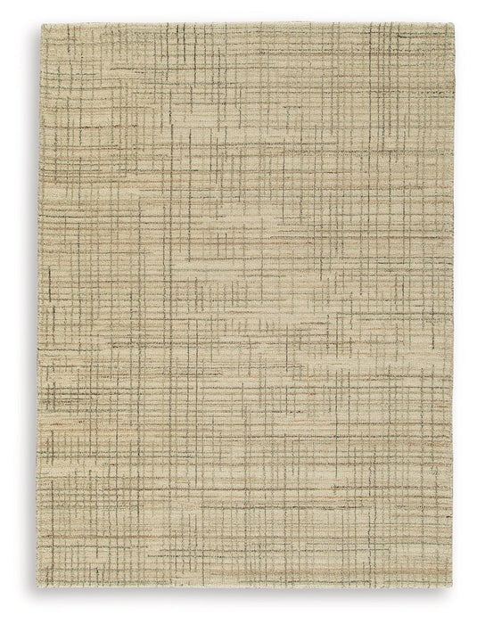 Janston Ivory/Gray/Tan Medium Rug - R406862
