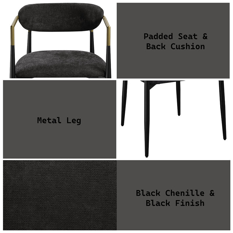 Jaramillo Arm Chair (SET-2) - DN02696