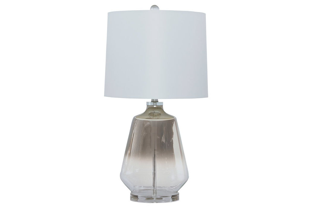 Jaslyn Silver Finish Table Lamp - Gate FurnitureTable Lamp