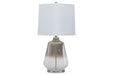 Jaslyn Silver Finish Table Lamp - Gate FurnitureTable Lamp