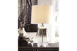 Jaslyn Silver Finish Table Lamp - Gate FurnitureTable Lamp