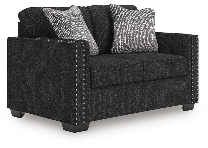 Jasmine Peaks Coal Loveseat - 2890435