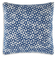 Jaycott Next-Gen Nuvella Blue/White Pillow (Set of 4) - A1900001