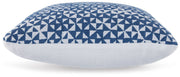 Jaycott Next-Gen Nuvella Blue/White Pillow (Set of 4) - A1900001