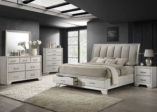 Jaymes Night Stand White Mist - B6582-2
