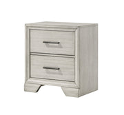 Jaymes White Mist Footboard Storage Platform Bedroom Set - Lara FurnitureBedroom Set