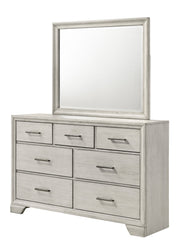 Jaymes White Mist Footboard Storage Platform Bedroom Set - Lara FurnitureBedroom Set