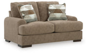 Jayne Park Pecan Loveseat - PC8150535