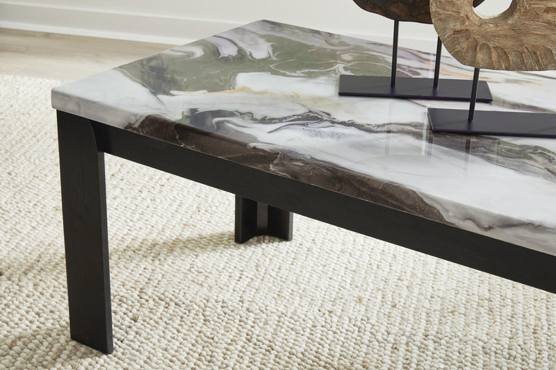 Jazmore Dark Brown Table (Set of 3) - T255-13