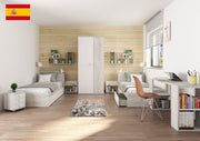 Jazz Kids Bedroom Oak White SET - p13385