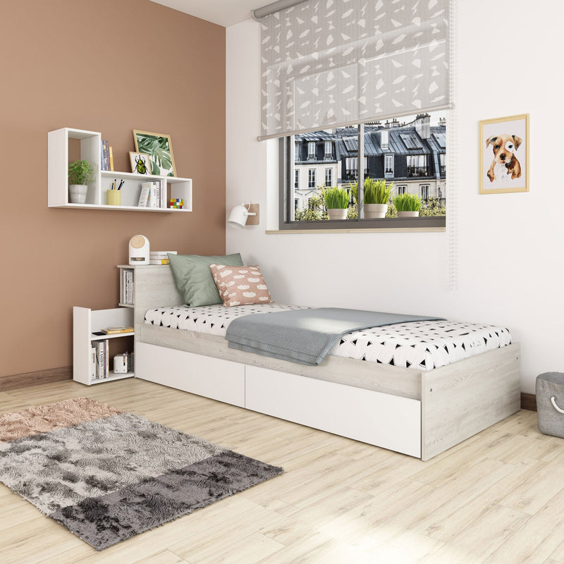 Jazz Kids Bedroom Oak White SET - p13385