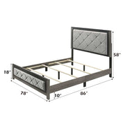 Jehoram Eastern King Bed - BD02721EK