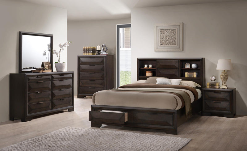 Jena King Storage Bed - BR220-King