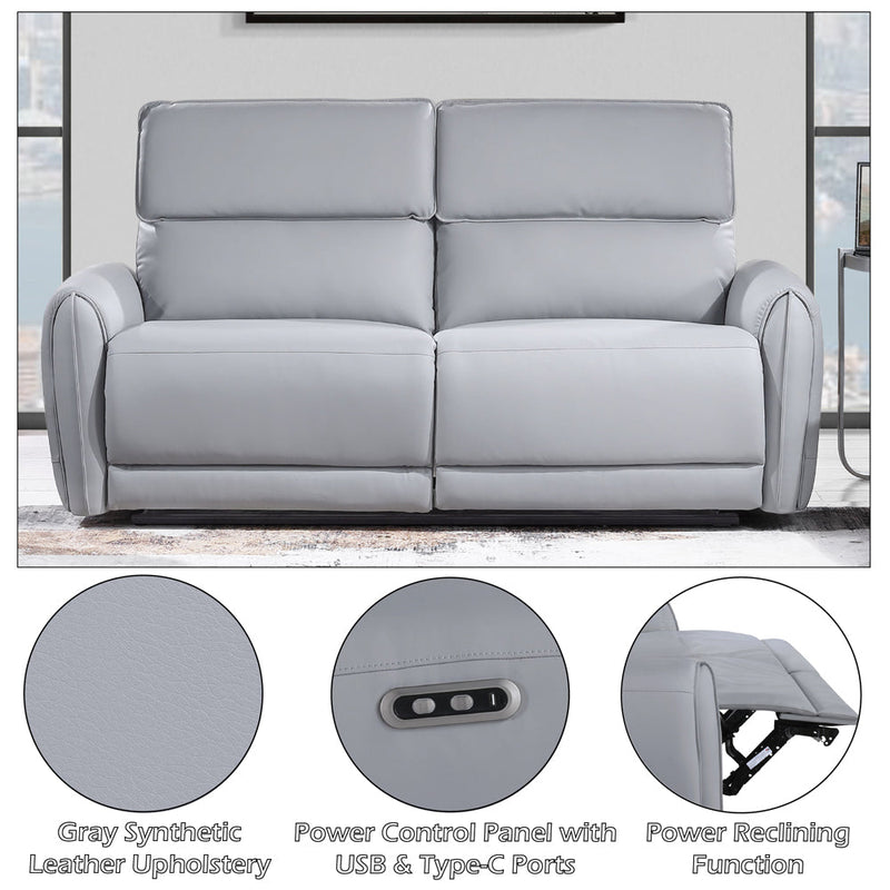 Jeromie Power Motion Sofa w/USB Port - LV03335