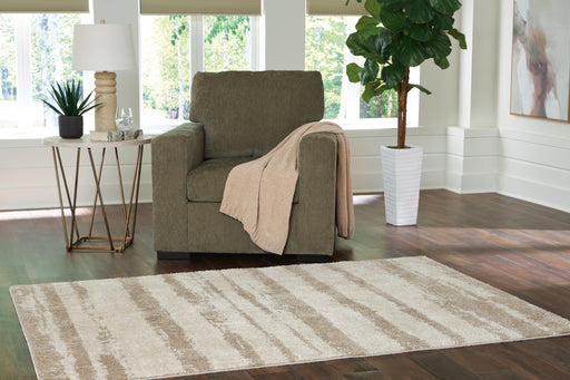 Jerrlow Beige/Brown/Gray Washable Medium Rug - R408592