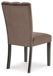 Jeshina Dark Brown Dining Table and 6 Chairs - PCD581D5