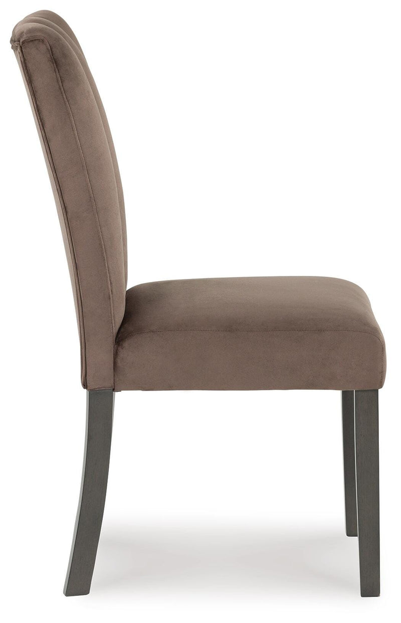Jeshina Mocha Dining Chair, Set of 2 - PCD581-01