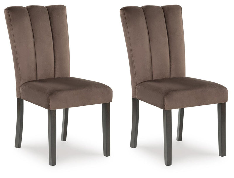 Jeshina Mocha Dining Chair (Set of 2) - PCD581-01X2