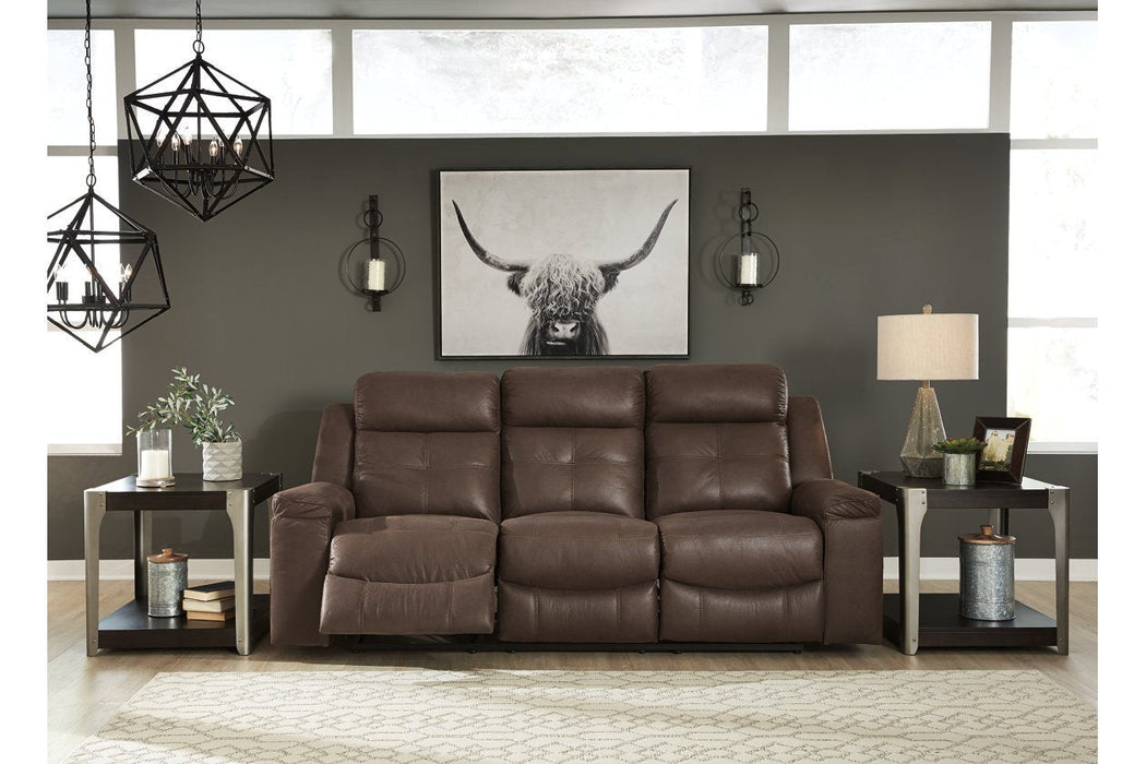 Jesolo Coffee Reclining Sofa - 8670488 - Lara Furniture