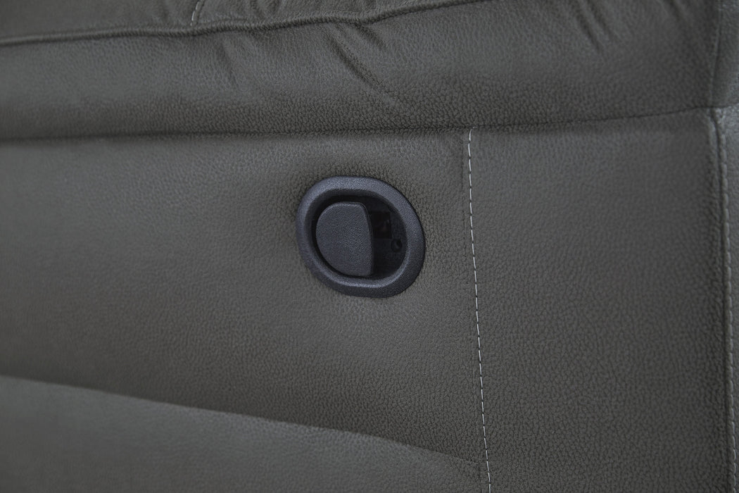 Jesolo Dark Gray Reclining Living Room Set - Gate FurnitureLiving Room Set