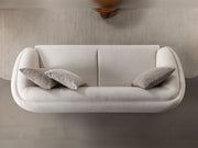 Jesse 3-pieces (Sofa & Loveseat & Chair) Livingroom Set - Cream in Cream - Black - 200-ST-SOFT15-CR-321