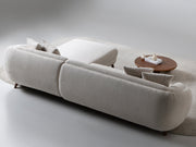 Jesse Sectional Sofa - Cream in Cream - 200-ST-JES-İSTANBUL01-CRE-S