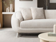 Jesse Sectional Sofa - Cream in Cream - 200-ST-JES-İSTANBUL01-CRE-S
