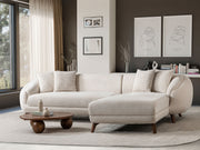 Jesse Sectional Sofa - Cream in Cream - 200-ST-JES-İSTANBUL01-CRE-S