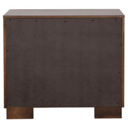Jessica 4-piece California King Bedroom Set Cappuccino - 200719KW-S4