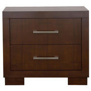 Jessica 4-piece Eastern King Bedroom Set Cappuccino - 200719KE-S4