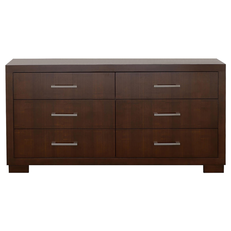 Jessica 4-piece Queen Bedroom Set Cappuccino - 200719Q-S4