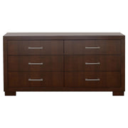 Jessica 4-piece Queen Bedroom Set Cappuccino - 200719Q-S4