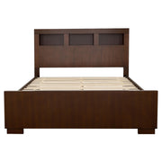 Jessica 4-piece Queen Bedroom Set Cappuccino - 200719Q-S4