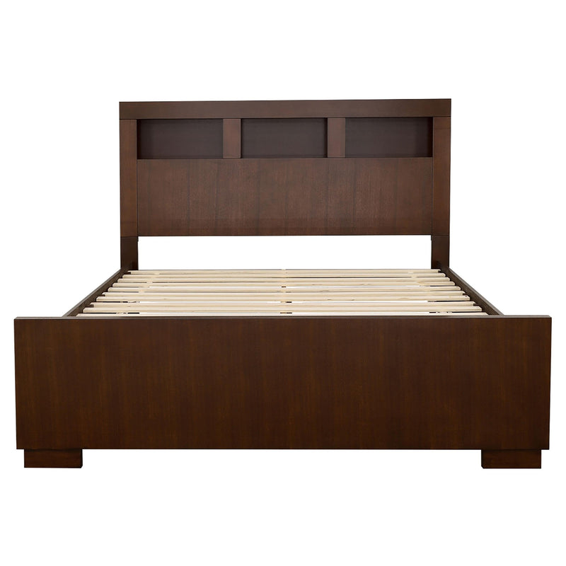 Jessica 4-piece Queen Bedroom Set Cappuccino - 200719Q-S4