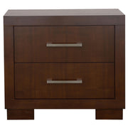 Jessica 4-piece Queen LED Bedroom Set Cappuccino - 200711Q-S4