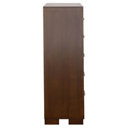 Jessica 5-drawer Bedroom Chest Cappuccino - 200715