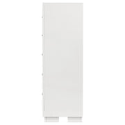 Jessica 5-drawer Bedroom Chest Snow White - 202995