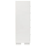 Jessica 5-drawer Bedroom Chest Snow White - 202995