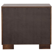 Jessica 5-piece Eastern King Bedroom Set Cappuccino - 200719KE-S5