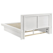 Jessica 5-piece Queen LED Bedroom Set Snow White - 202990Q-S5P