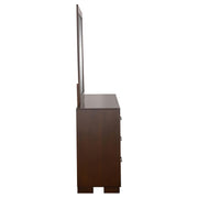 Jessica 6-drawer Dresser with Mirror Cappuccino - 200713M