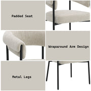 Jirina Arm Chair (Set-2) - DN03676