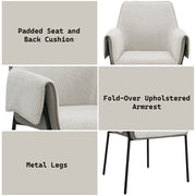 Jirina Arm Chair (Set-2) - DN03678