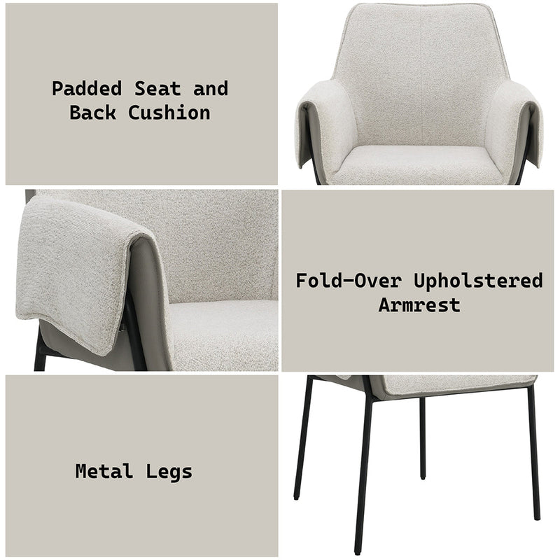 Jirina Arm Chair (Set-2) - DN03678