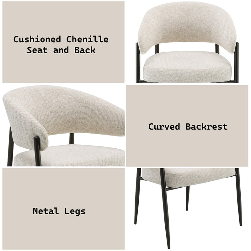 Jirina Arm Chair (Set-2) - DN03679