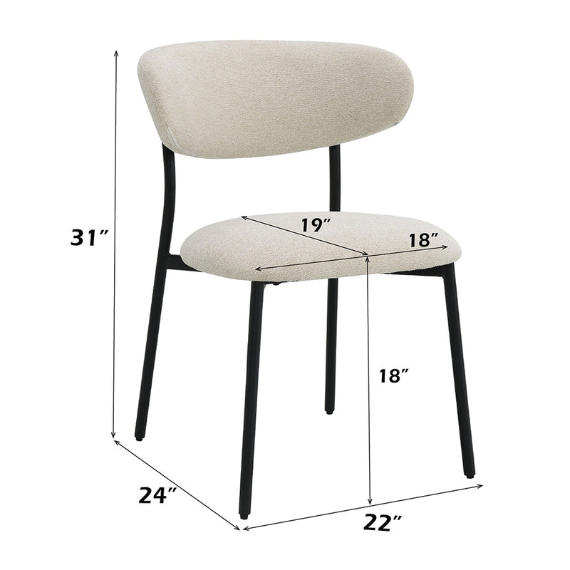 Jirina Side Chair (Set-2) - DN03677